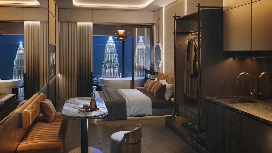 Master Bedroom KLCC View