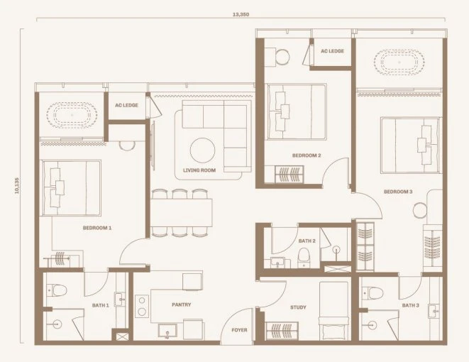 Type D Floor Plan