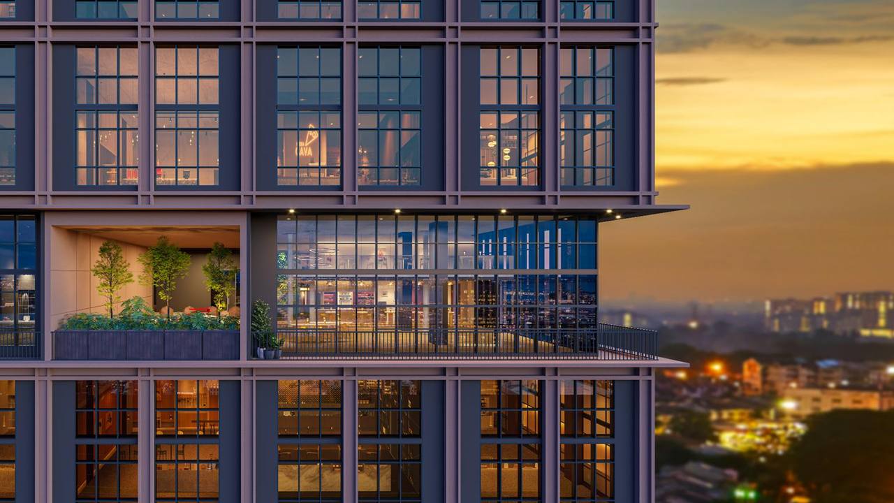 The NeX connected hub with sky gardens